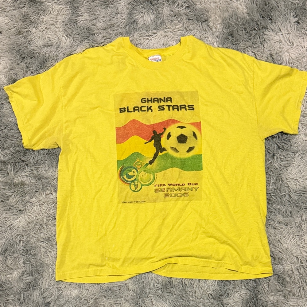 Fifa World Cup Germany 2006 Ghana 2XL Hanes Heavyweight